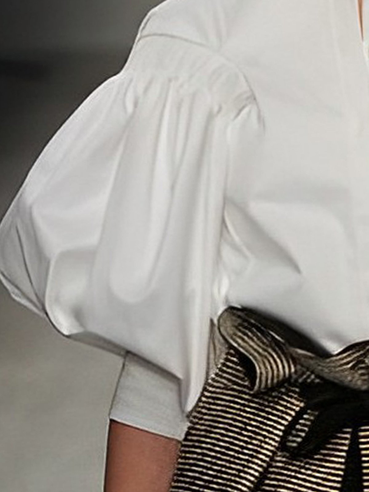 Regular Fit Urban Boat Neck Plain Blouse