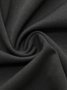 Tight Stand Collar Elegant Plain Long sleeve Dress