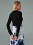Half Turtleneck Elegant Regular Fit Plain T-Shirt