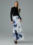 Half Turtleneck Elegant Regular Fit Plain T-Shirt