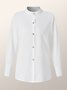 Off Shoulder Sleeve Plain Casual Fit Blouse